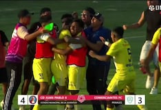 Lágrimas, abrazos y mucha emoción: así celebró Juan Pablo II el ascenso a Liga 1