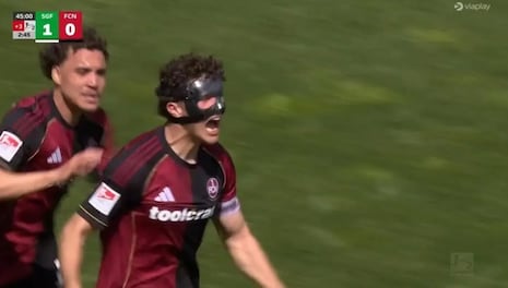 ¡Atención Mano Menezes! Gol de Fabio Gruber en empate del Núremberg por la Bundesliga 2