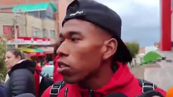 Declaraciones de Diego Medina, jugador de Always Ready, tras incidentes en el vestuario. (Vídeo: Deporte Total)