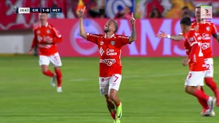 ¡Solito para marcar! Gol de Cristian Souza puso el 1-0 de Cienciano vs. Montevideo City