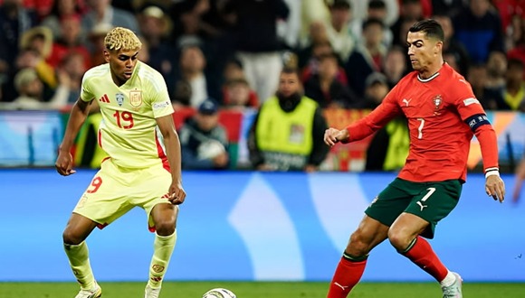 El hijo de Cristiano Ronaldo habló sobre comparación con Lamine Yamal. (Video: X)