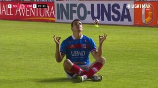 ¡Celebró como Erling Haaland! Gol de Matías Succar para el 1-1 de Mannucci en la Liga 1