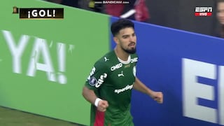 ¡Apareció su goleador! Gol de José Manuel López para el 1-0 de Palmeiras vs. Sporting Cristal