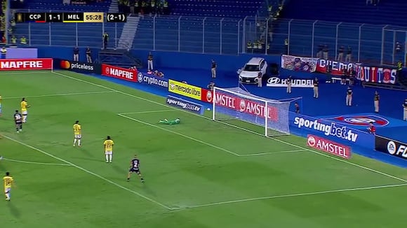 GOL Federico Carrizo, Cerro Porteño 2-1 FBC Melgar | Video: ESPN