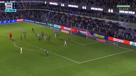 Primer gol de Neymar frente a Chapecoense. (Video: Premiere)