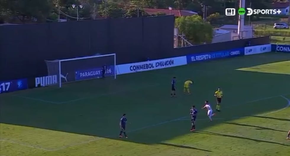 José Aranda puso el 1-1: el gol de Perú ante Argentina en el Sudamericano Sub17