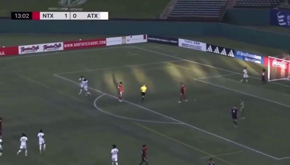 Golazo de Sebastien Pineau con el Austin FC II de la MLS. (Vídeo: Next Pro).