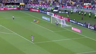 Duro golpe para los íntimos: gol de Kennedy para el 3-2 de Fluminense sobre Alianza Lima
