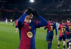 La inició y la terminó: golazo de Pedri para el 1-0 de Barcelona vs. Atlético