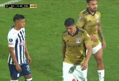 ¡Colo Colo se queda con nueve! Damián Pizarro y Arturo Vidal expulsados ante Alianza Lima