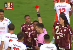 ¡Con polémica jugada! José Carabalí recibió la tarjeta roja en el 0-0 de Universitario vs Ayacucho FC