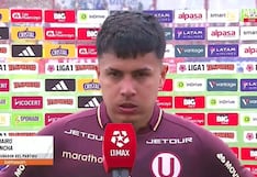Jairo Concha tras remontada de Universitario ante UTC: “Necesitábamos un triunfo así”