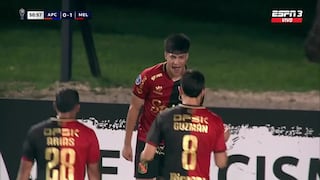 ¡Penal de lujo! Gol de Kenji Cabrera para el 1-0 de Melgar vs Puerto Cabello por Sudamericana