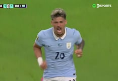 ¡Apareció la garra! Gol de Maximiliano Araújo puso el 1-1 de Uruguay vs Arabia Saudita
