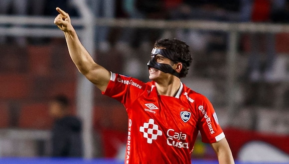 Matias Succar tras su hat-trick ante Botafogo. (Video: Emir Díaz / Foto: Foto: Getty Images)