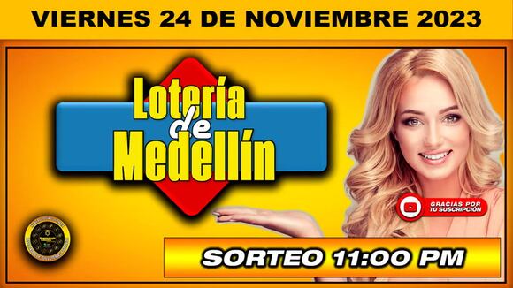 Premio Mayor Loteria De Medellin Del Viernes 24 De Noviembre