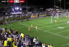 ¡De tiro libre! Gol de Damián Díaz para el 0-1 de Sporting Cristal vs. Barcelona SC