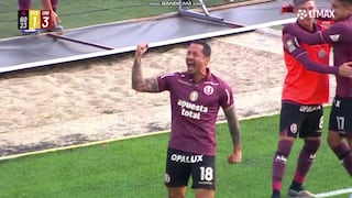 ¡No perdonó! Gol de Gianluca Lapadula para el 3-1 de Universitario vs. FC Cajamarca