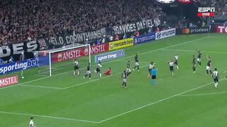 ¡Picó la ‘Culebra’! André Carrillo anotó en Corinthians 2-0 Barcelona