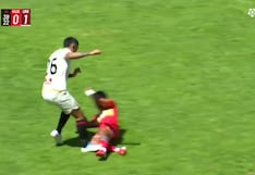 La acción de Ancajima sobre Herrera que puso la polémica en el Universitario vs. Huancayo