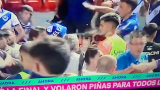 Escándalo en Copa Argentina: jugadores e hinchas de Vélez protagonizaron pelea tras perder final