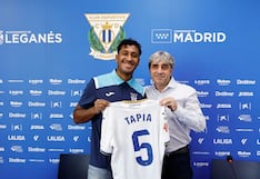 Renato Tapia en su presentación en Leganés: “Sería mediocre si solo apuntara a la permanencia”
