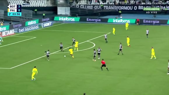 Gol de Endrick para el 1-3 de Palmeiras vs. Botafogo. (Video: Premiere)