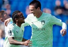 Quiere volver a la Selección Peruana: gol y asistencia de Yordy Reyna con Rodina Moscú en Rusia