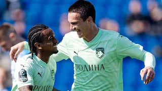 Quiere volver a la Selección Peruana: gol y asistencia de Yordy Reyna con Rodina Moscú en Rusia