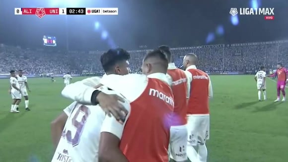 Edison Flores anotó el 1-0 de Universitario vs. Alianza Lima. (Video: Liga 1 Max)