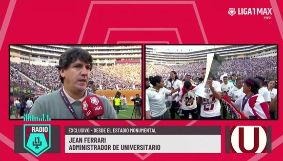 Jean Ferrari habló sobre La Noche Crema 2024. (Video: Liga 1 MAX)