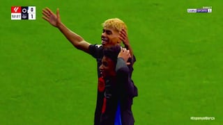 ¡La clavó al ángulo! Gol de Lamine Yamal para el 1-0 en el Barcelona vs Espanyol