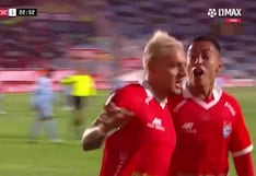 ¡Con el taco! Golazos de Estrada y Garcés para el 2-1 de Cienciano vs. S. Cristal