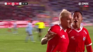 ¡Con el taco! Golazos de Estrada y Garcés para el 2-1 de Cienciano vs. S. Cristal