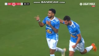 ¡Imparables! Goles de Brenner y Hohberg para el 2-0 de Sporting Cristal vs. Cienciano