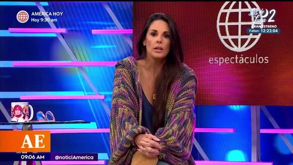 El consejo de Rebeca Escribens a Melissa Paredes y el Gato Cuba