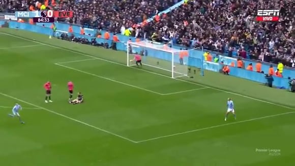 El segundo gol y doblete de Erling Haaland vs. Everton. (Video: ESPN)