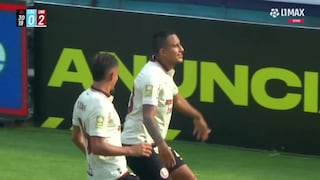 ¡No perdonó! Gol de Alex Valera para el 2-0 de Universitario vs. Sporting Cristal en el Gallardo