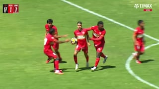 ¡Se paseó a Riveros! Gol de Javier Sanguinetti para el 1-1 de Universitario vs Sport Huancayo