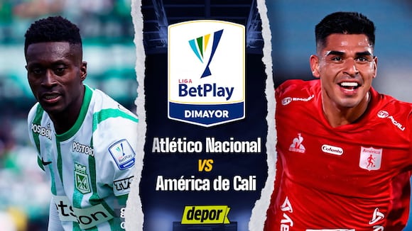 Atlético Nacional vs. América de Cali por Liga BetPlay. (Video: Win Sports)
