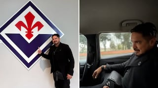 La emoción del ‘Loco’ Vargas al regresar a la Fiorentina: “Diez años después la historia se repite”