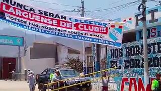En las afueras de la Florida: la banderola de los hinchas de Sporting Cristal en contra de la dirigencia