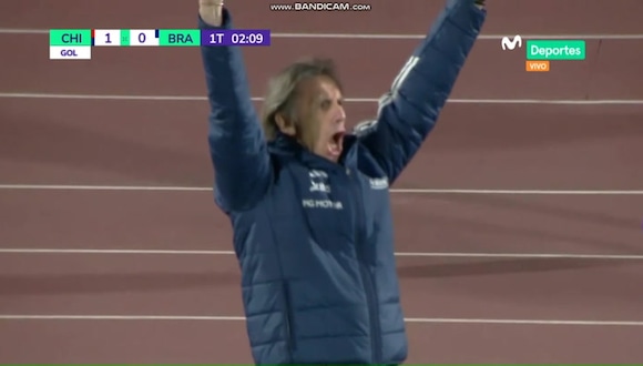 Eduardo Vargas anotó el 1-0 de Chile vs. Brasil. (Video: Movistar Deportes)