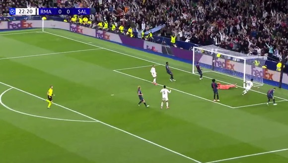 Rodrygo puso el primer gol ante el Salzburg. (Video: ESPN)