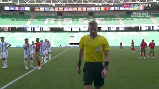 Argentina empató y perdió ante Marruecos: se reanudó partido casi dos horas después para anular gol