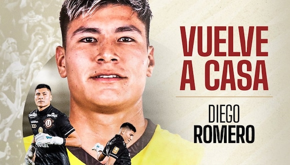 Diego Romero volvió a Universitario para ser titular en la portería. (Video: Universitario)