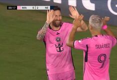 ¡Triplete y espectáculo del ‘10′! Los goles de Lionel Messi con Inter Miami vs. New England