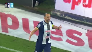 ¡Festeja todo Matute! Gol de Hernán Barcos para el 1-0 de Alianza Lima vs. ADT