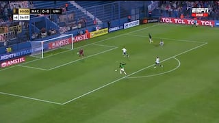 ¡Era el 1-0 de Universitario! La jugada viral que se falló Pérez Guedes ante Nacional