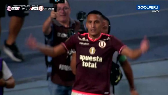 Gol de Alex Valera para el 1-0 de Universitario vs. Sport Boys. (Video: GOLPERU)